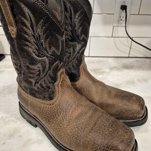 Ariat Sierra Steel Toe 10" Work Boots 12D